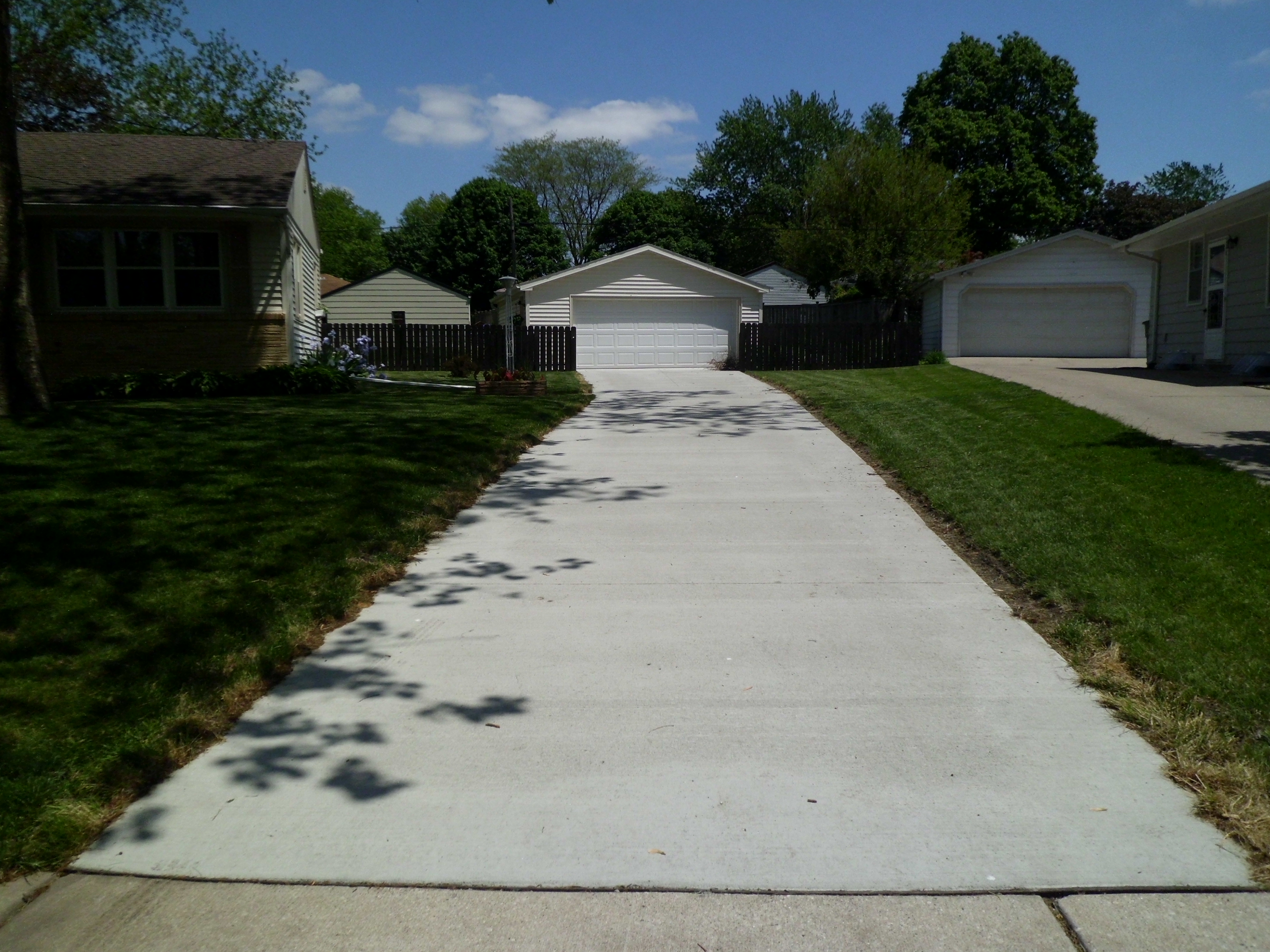 Completed Driveways - Terry's Quality Concrete